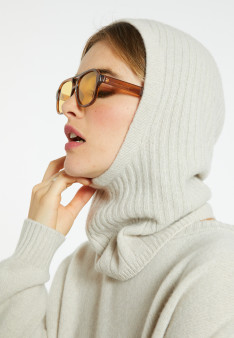 Unisex cashmere and wool balaclava - Gala