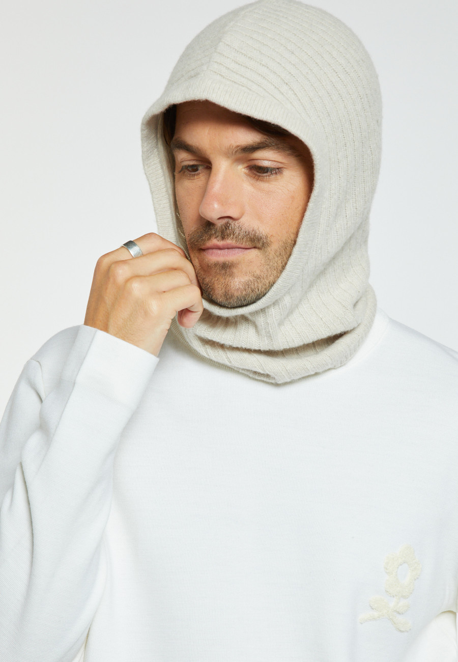 Unisex cashmere and wool balaclava - Gala