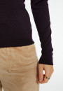 Pull ras du cou femme Bourse 6191 Clochette - 16 Violet clair