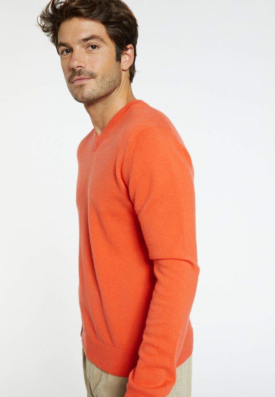 Cashmere V-neck sweater - Evann