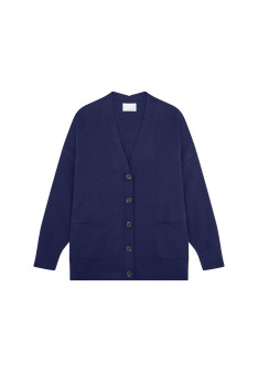 Button-down cashmere cardigan with pockets - Ariel