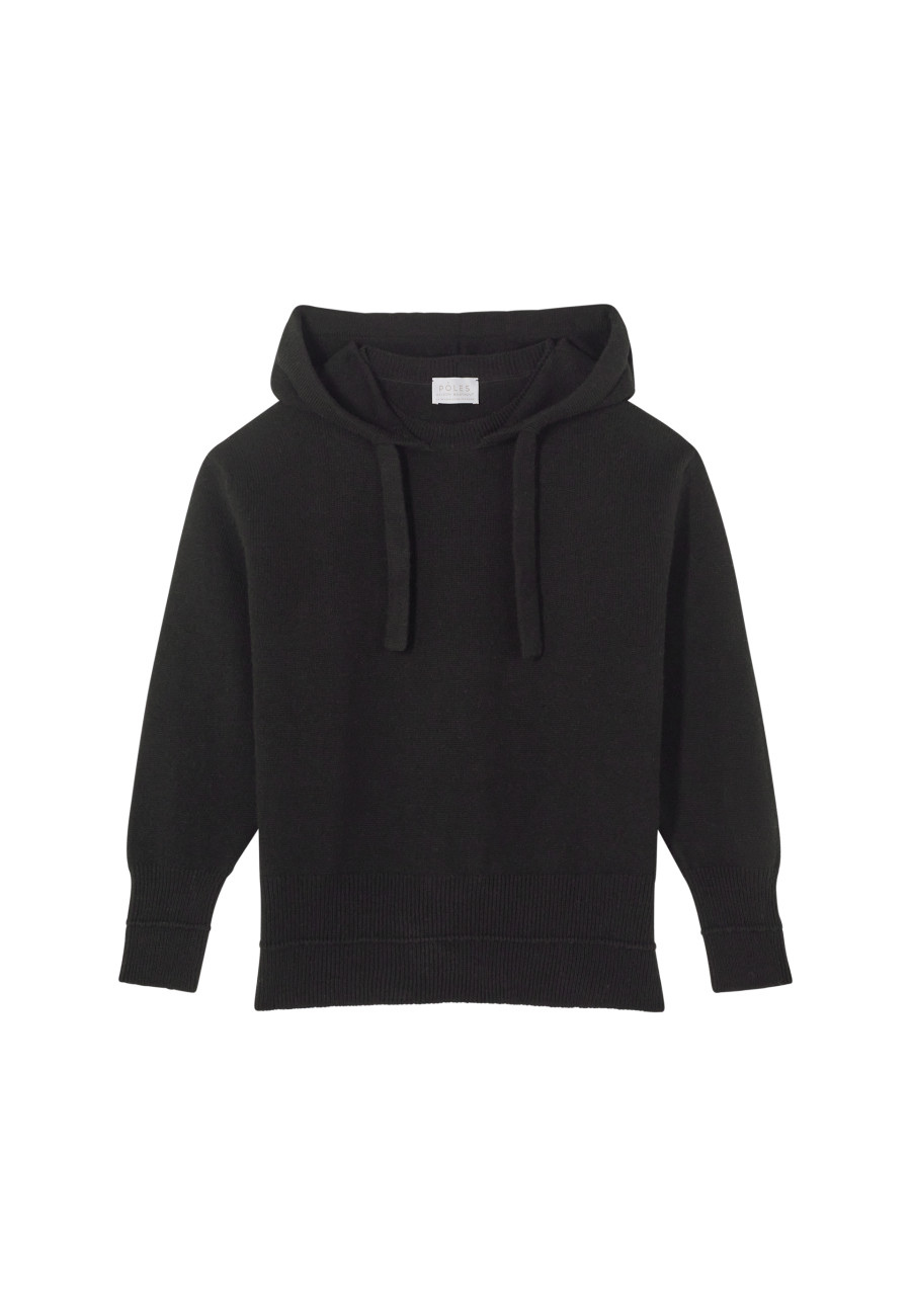 Wool and cashmere hoodie - Cassia