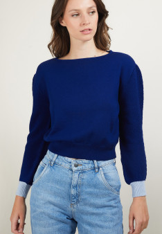 Short wool sweater - Fanfan