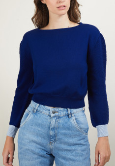 Short wool sweater - Fanfan