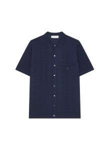 Chemise à motifs manches courtes en Fil Lumière - Gustav