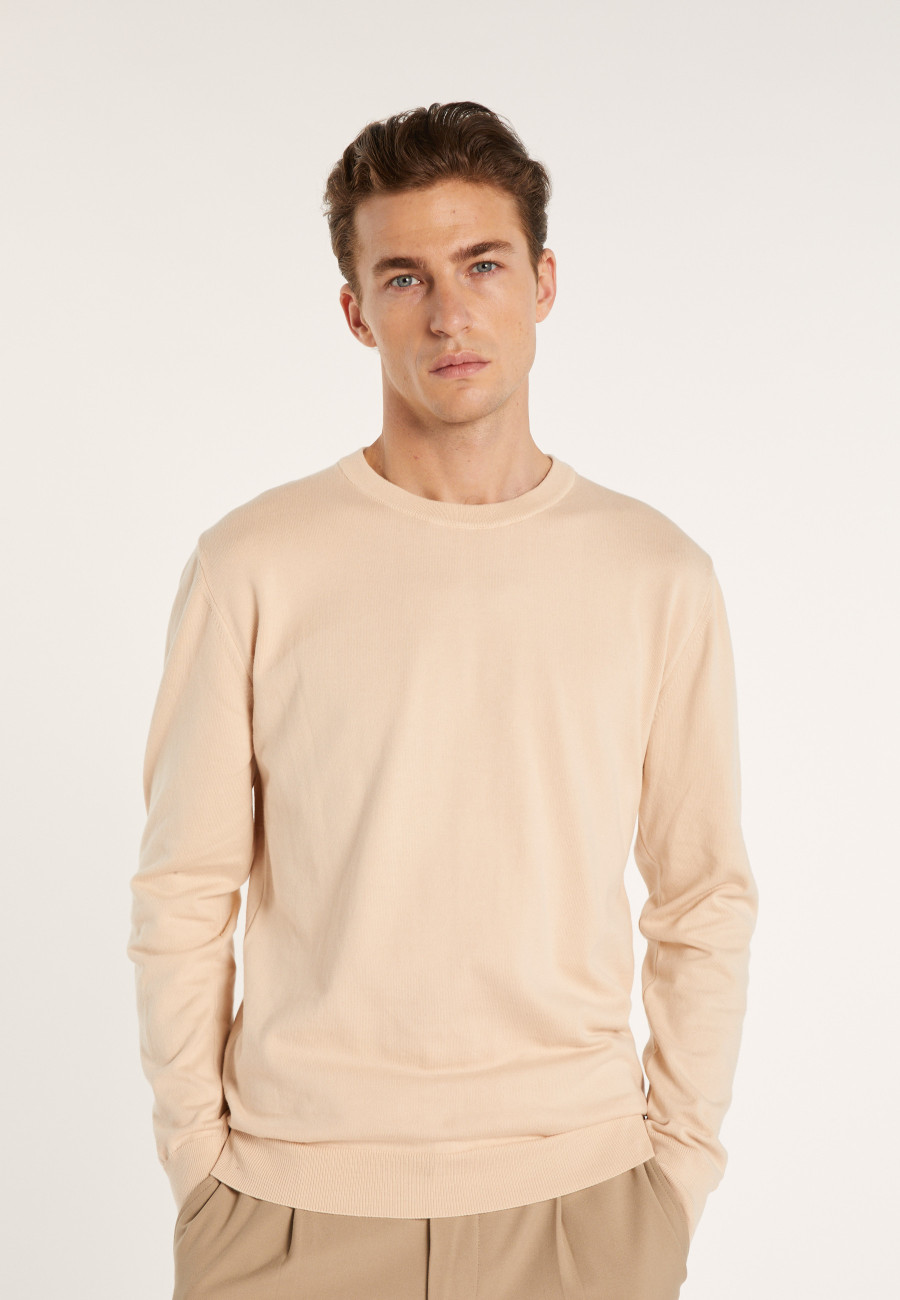 Cotton round neck sweater - Balboa