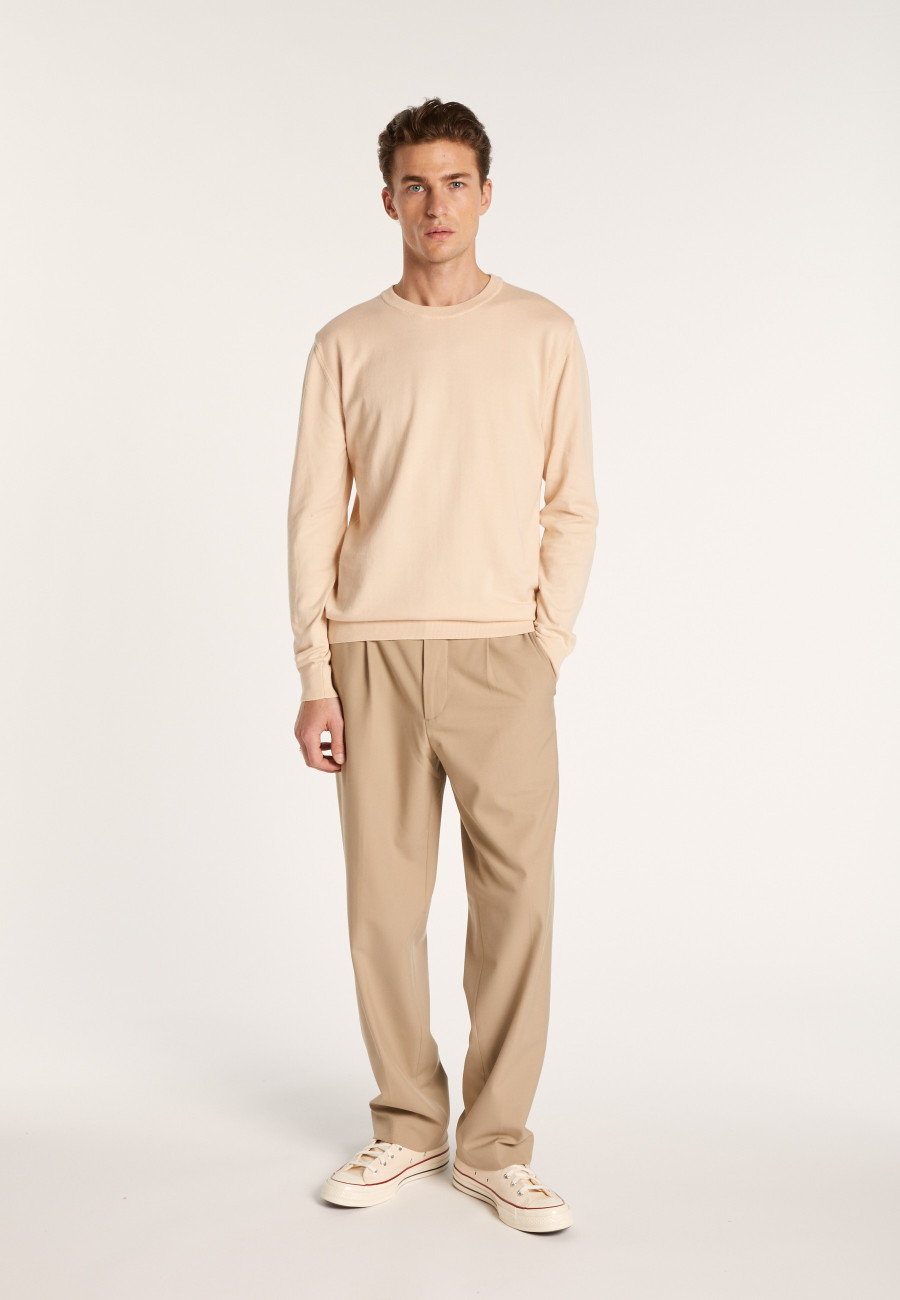 Cotton round neck sweater - Balboa