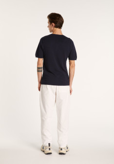T-shirt en coton Brieux 6200 Blanc - 02 Blanc