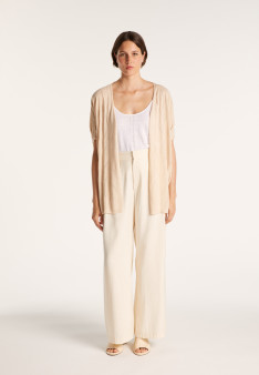 T-shirt long en lin - CID