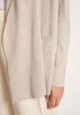Gilet en laine et viscose Agatha 6114 Récif - 82 Ecru