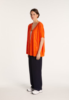 T-shirt long en lin - CID
