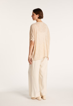 T-shirt long en lin - CID