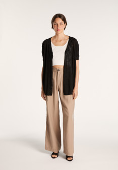 T-shirt long en lin - CID