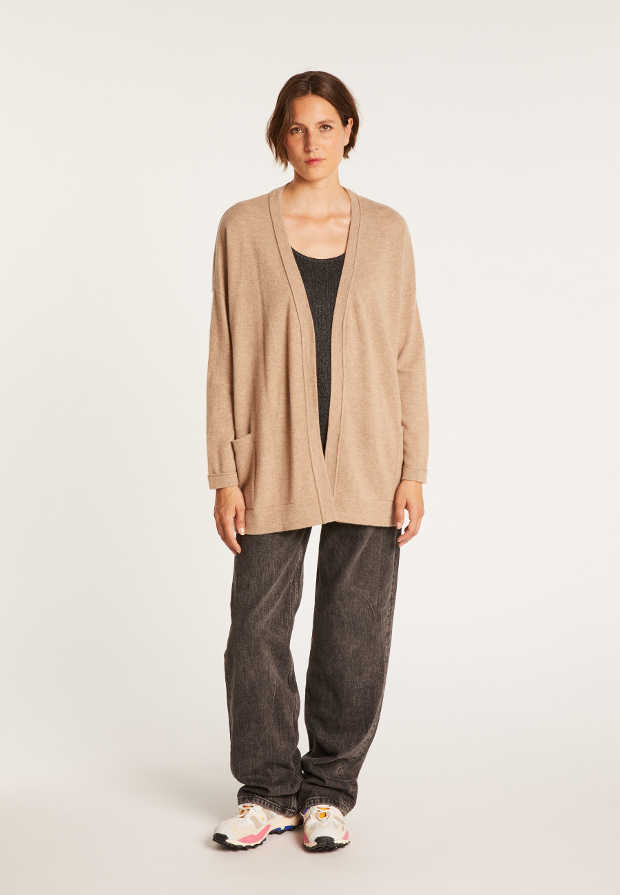 Gilet avec poches en cachemire - Hazel