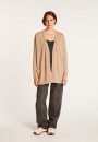 Gilet avec poches en cachemire - Hazel 6362 gazelle - 14 beige foncé