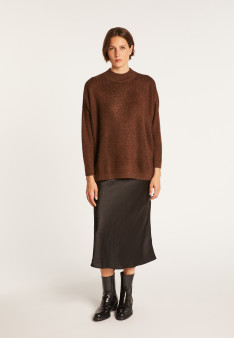 Pull oversize - Gillie 6371 Santal - 20 Rouge f