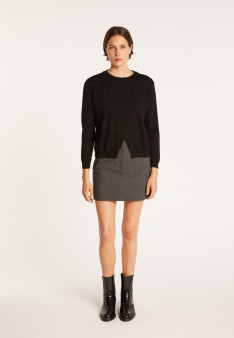 Double-breasted wool sweater - Fredi