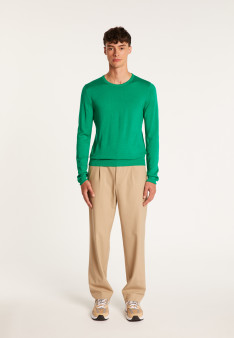 Pull col rond en laine - Luciano bis
