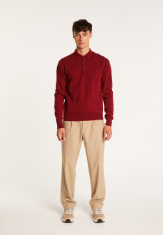 Cashmere polo neck sweater - Emerson