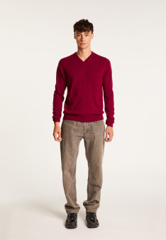 Cashmere V-neck sweater - Evann