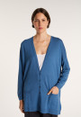 Gilet avec poche Anne - Sophie 6141 Indigo - 06 Bleu moyen