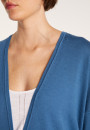 Gilet avec poche Anne - Sophie 6141 Indigo - 06 Bleu moyen