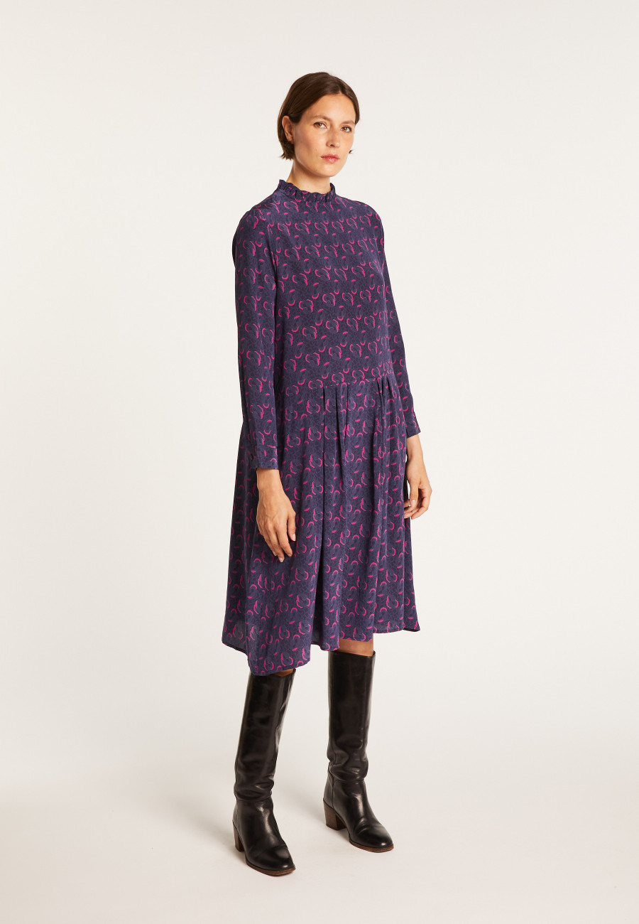 Robe en soie Maison Montagut x Maison Martin Morel - Emeraude