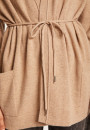Gilet avec poches en cachemire - Hazel 6362 gazelle - 14 beige foncé