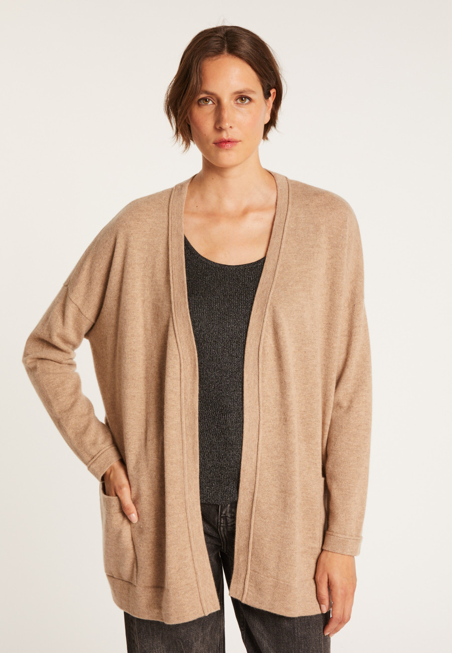 Gilet avec poches en cachemire - Hazel