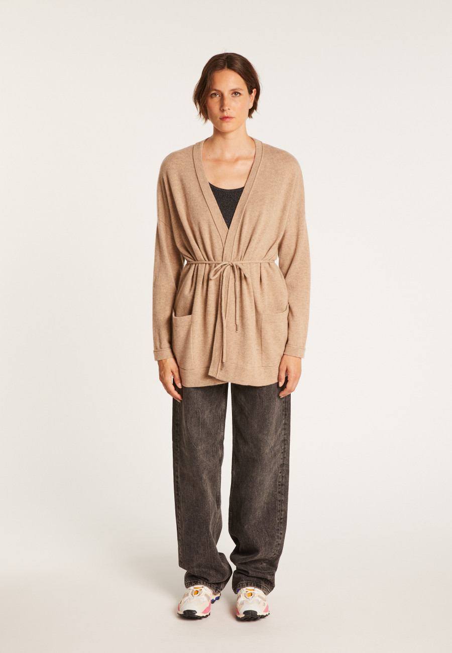 Gilet avec poches en cachemire - Hazel