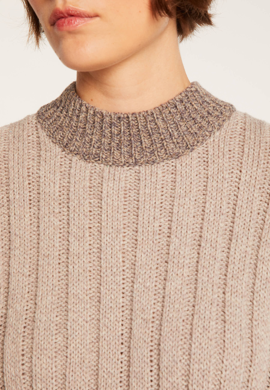 Robe pull laine et alpaga - Gracy