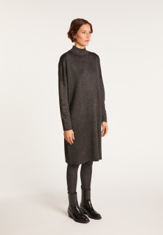 Robe ample avec col montant Grazia 6371 Santal - 20 Rouge f