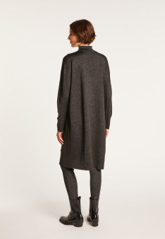 Robe ample avec col montant Grazia 6371 Santal - 20 Rouge f