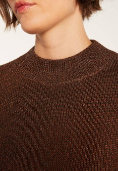 Pull oversize - Gillie 6371 Santal - 20 Rouge f