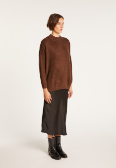 Pull oversize - Gillie 6371 Santal - 20 Rouge f