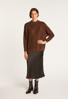 Pull oversize - Gillie 6371 Santal - 20 Rouge f