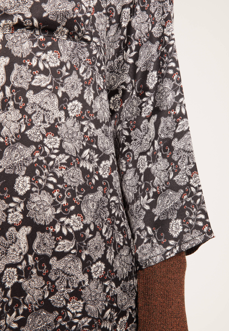 Robe chemise en soie Maison Montagut x Maison Martin Morel - Gaspard