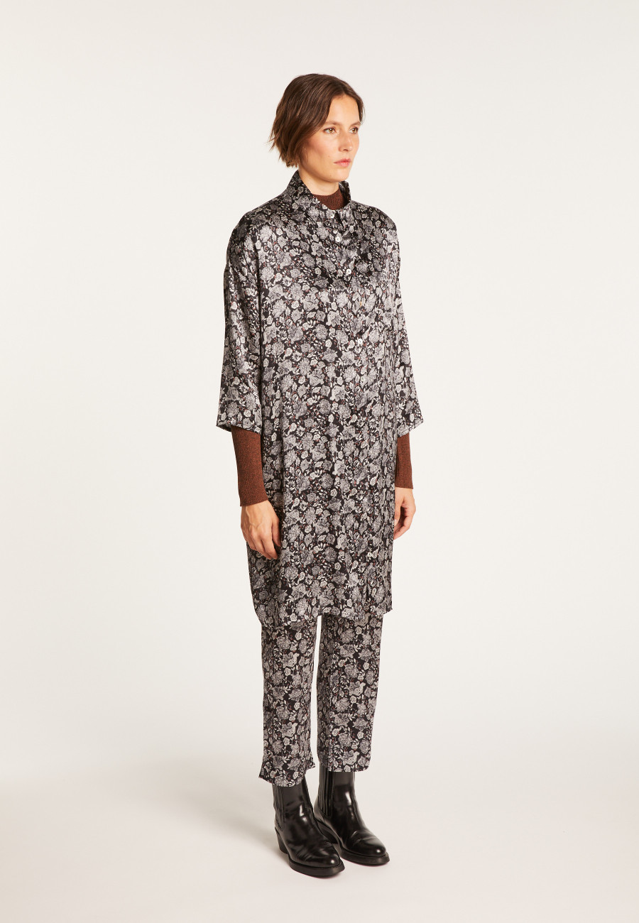 Robe chemise en soie Maison Montagut x Maison Martin Morel - Gaspard