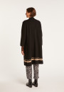 Long gilet col montant en cachemire 3 fils - Dorys