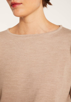 Short wool sweater - Fanfan