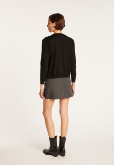 Double-breasted wool sweater - Fredi