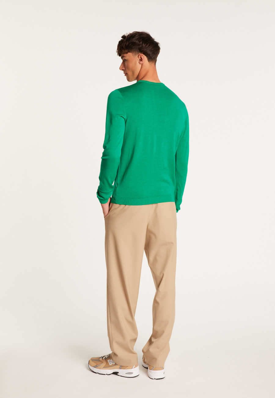 Pull col rond en laine - Luciano bis