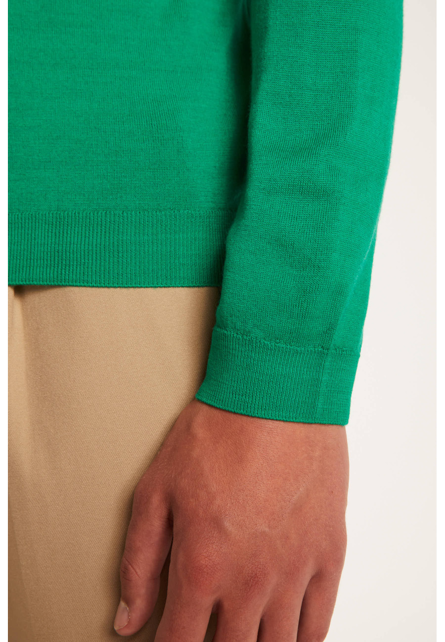 Pull col rond en laine - Luciano bis