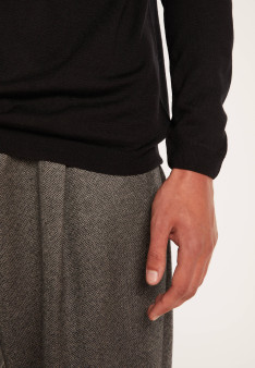 Pull col V en laine - Badyss