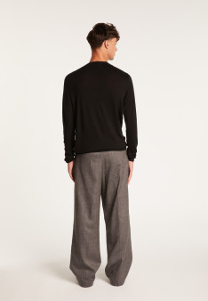 Pull col V en laine - Badyss