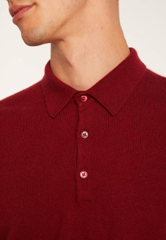 Cashmere polo neck sweater - Emerson