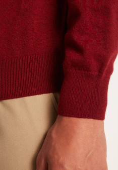 Cashmere polo neck sweater - Emerson