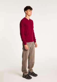 Cashmere V-neck sweater - Evann