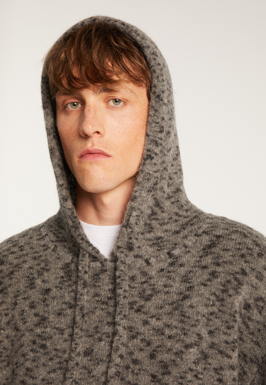 Hoodie en laine et mohair - Télio