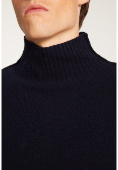 Cashmere Blend High Neck Sweater - Tiago